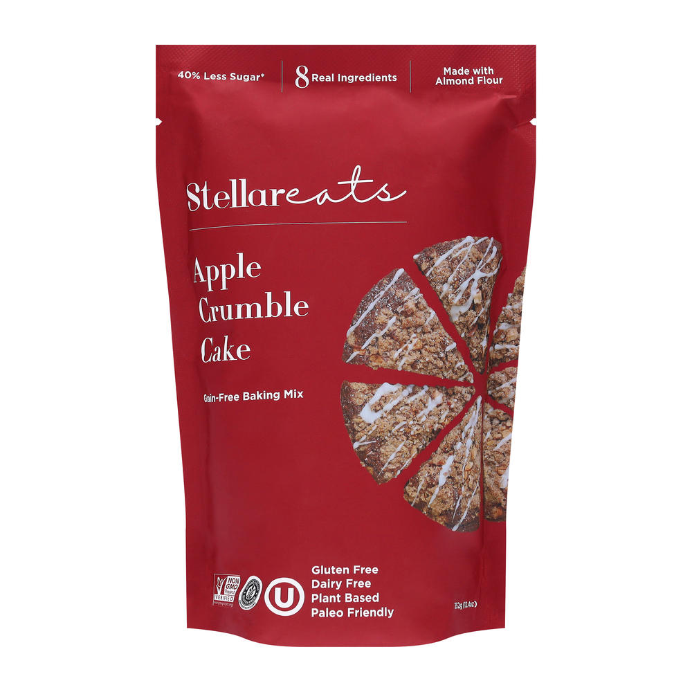 Stellar Eats Apple Crumble Cake Mix, 12.4 oz