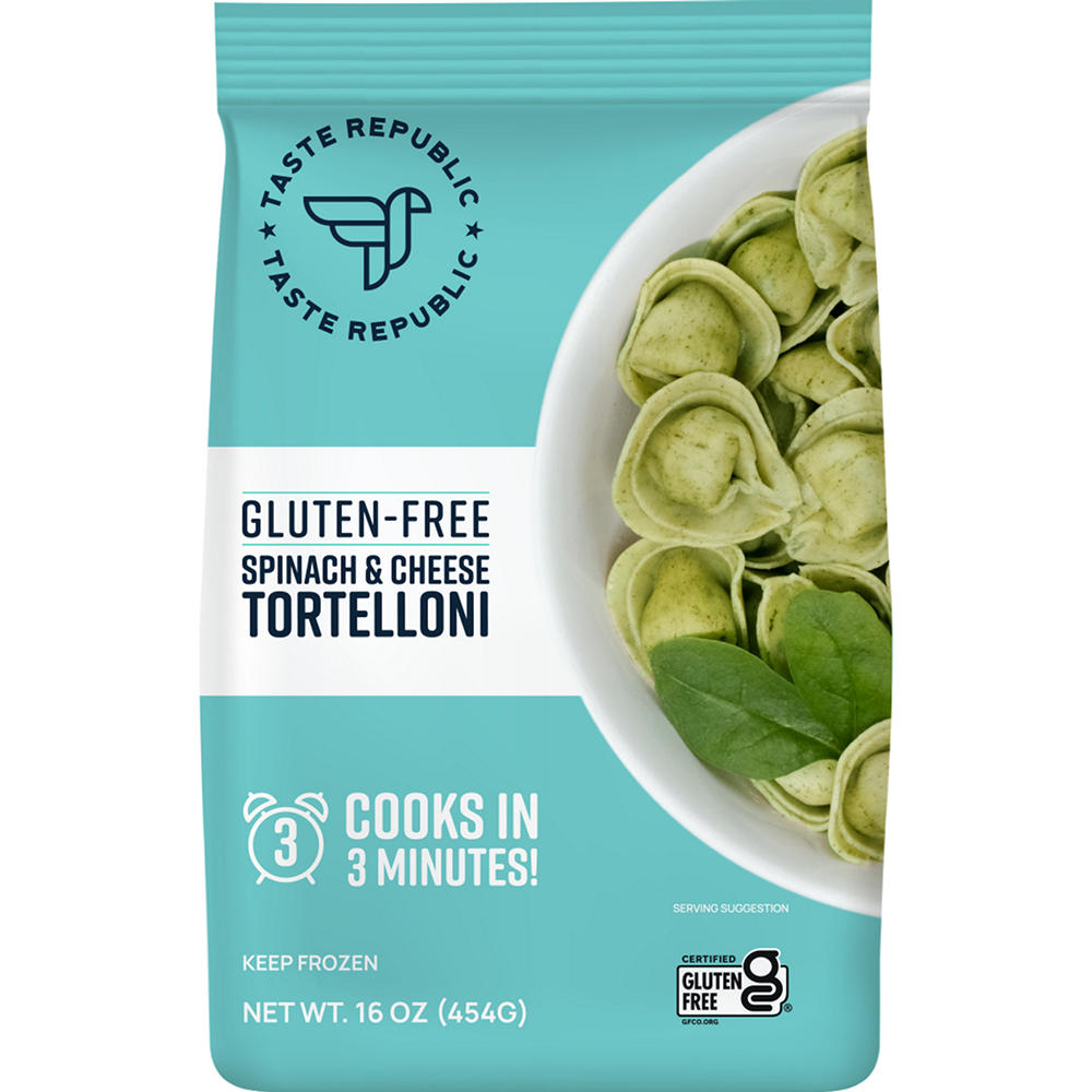 Taste Republic Spinach & Cheese Gluten Free Tortelloni, 16 oz