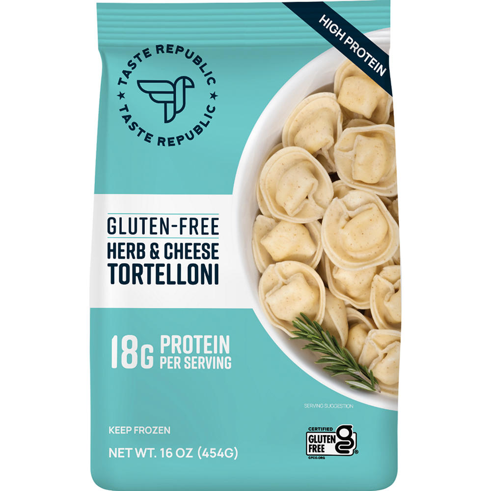 Taste Republic Herb & Cheese High Protein Gluten Free Tortelloni, 16 oz