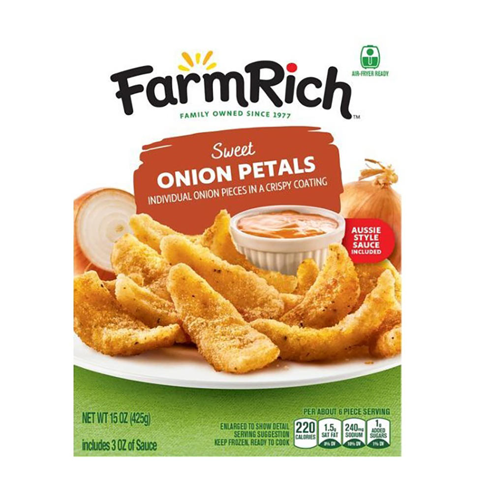 Farm Rich Sweet Onion Petals, 15 oz
