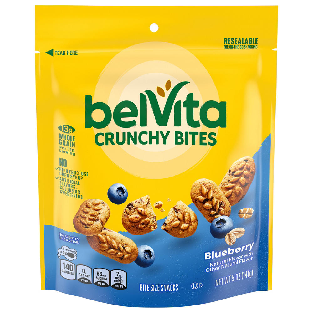belVita Crunchy Bites Blueberry, 5 oz