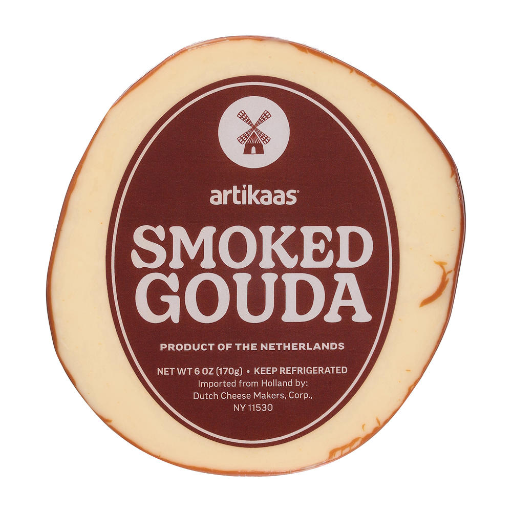 artikaas Smoked Gouda Cheese, 6 oz