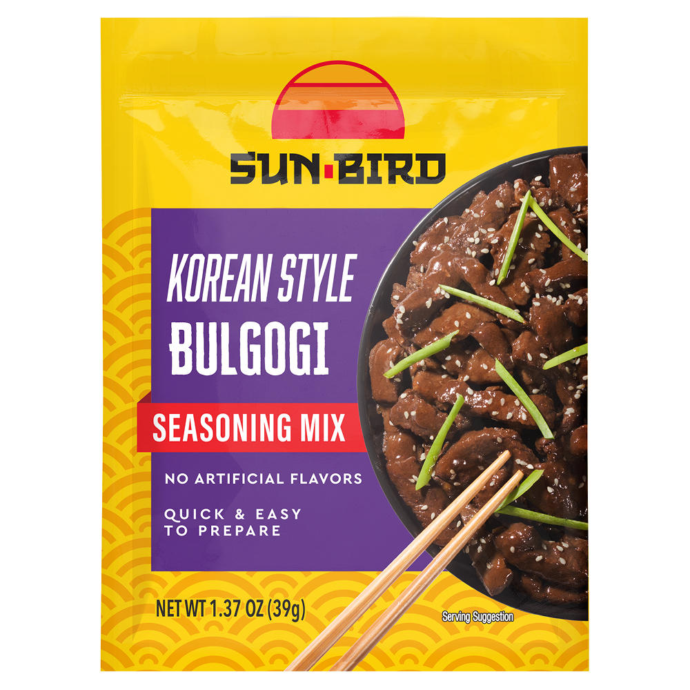 Sun-Bird Korean Style Bulgogi Seasoning Mix, 1.37 oz