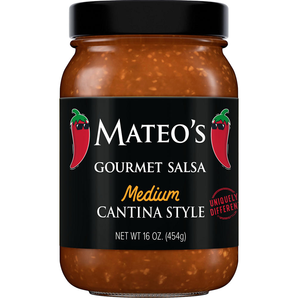 Mateo's Medium Gourmet Salsa Cantina Style, 16 oz