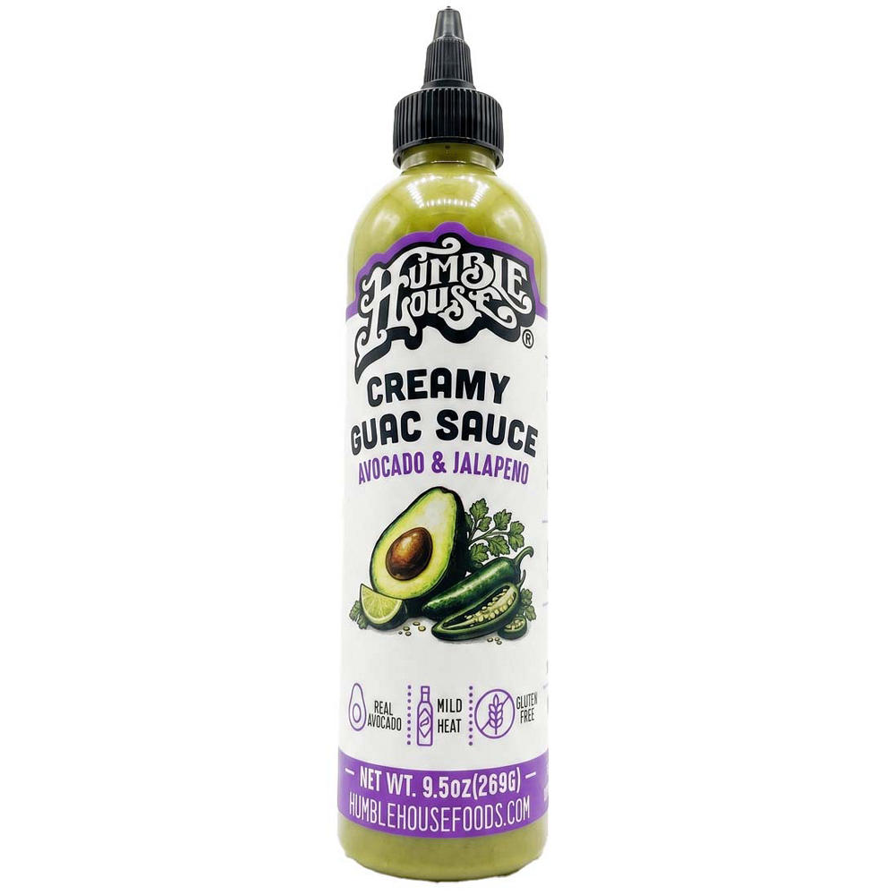 Humble House Creamy Guac Sauce - Avocado & Jalapeño , 9.5 OZ