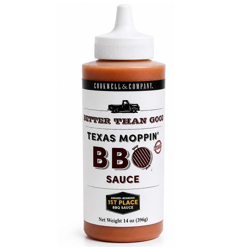 Better Than Good Texas Moppin' BBQ Sauce, 14 oz