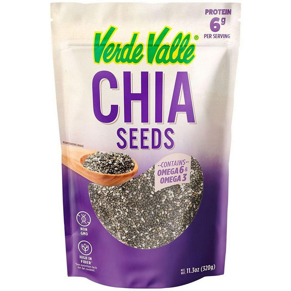 Verde Valle Chia Seeds, 11.3 oz