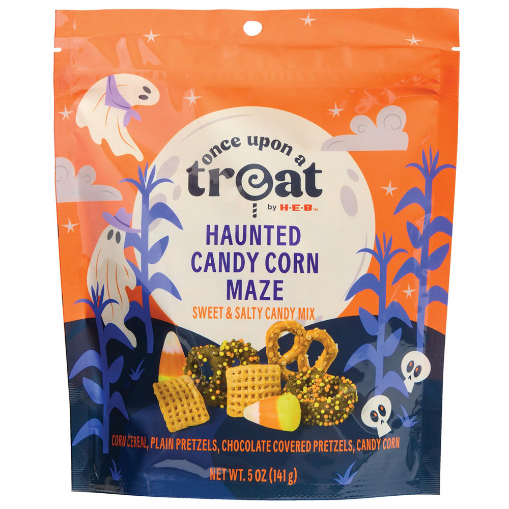 Once Upon a Treat by H-E-B Haunted Candy Corn Maze, 5 oz
