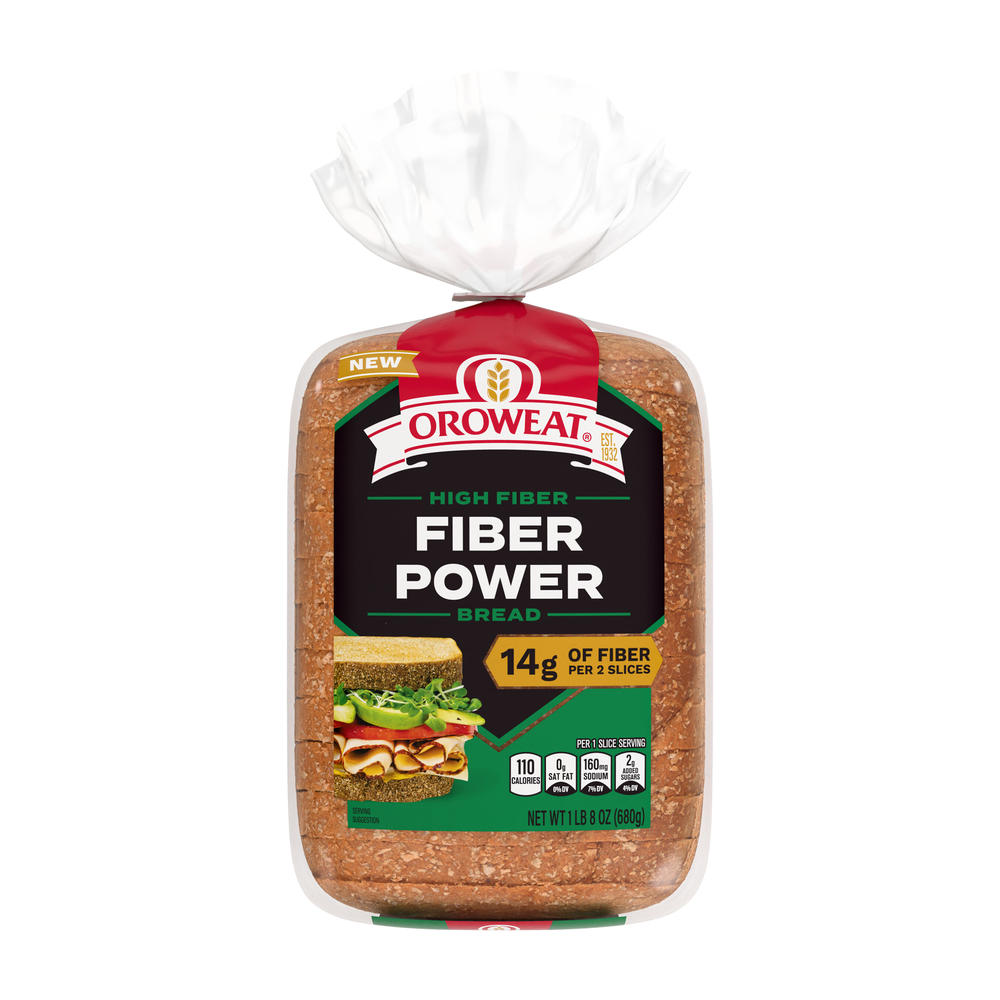 Oroweat Fiber Power Wheat Bread, 24 oz