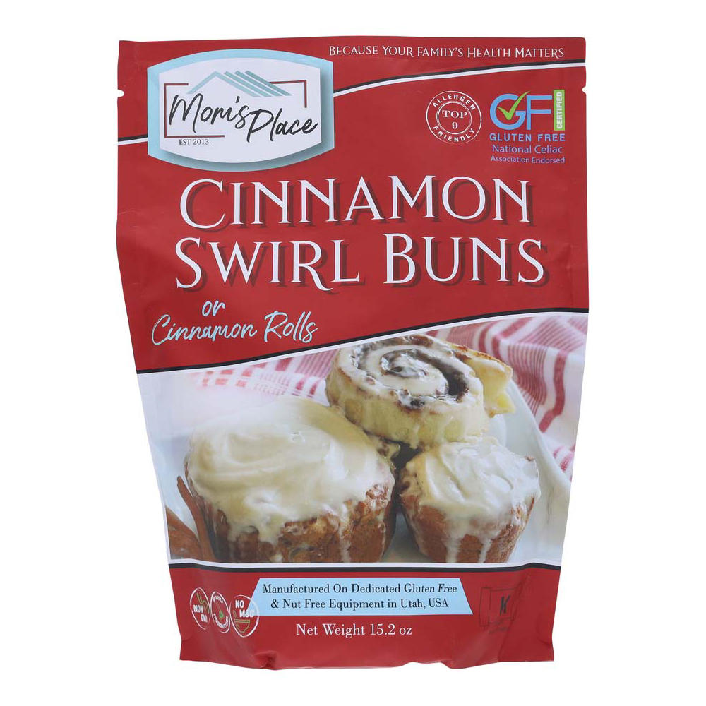 Mom's Place Cinnamon Swirl Buns Mix, 15.2 oz