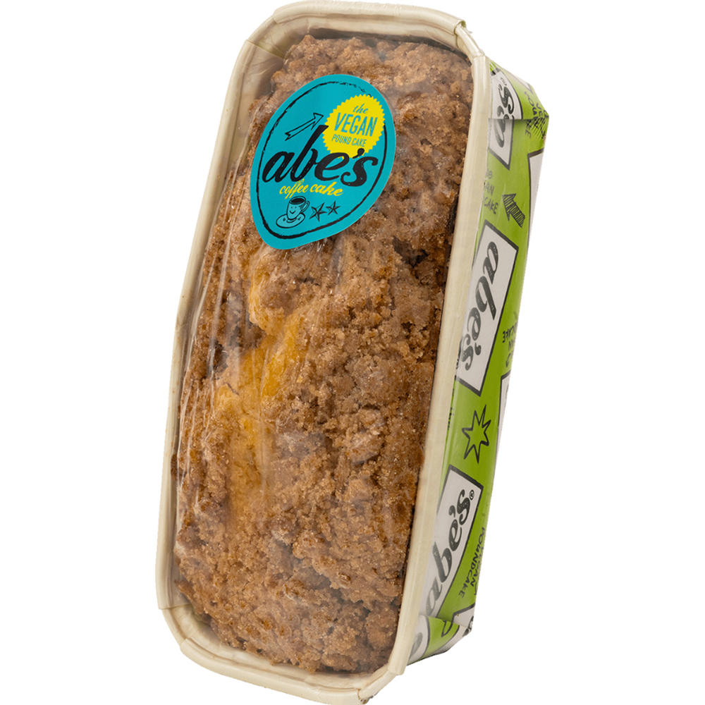 Abe's Vegan Coffee Pound Cake