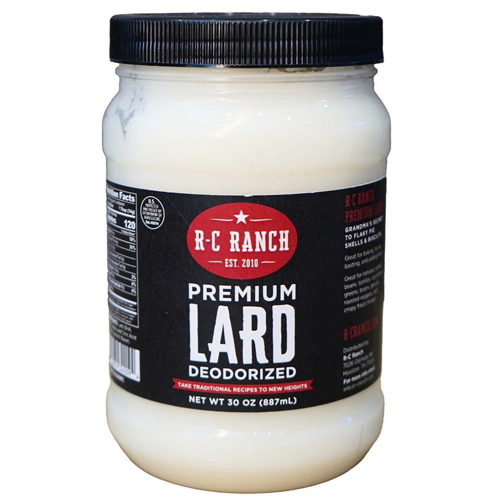 R-C Ranch Premium Lard Deodorized, 30 oz