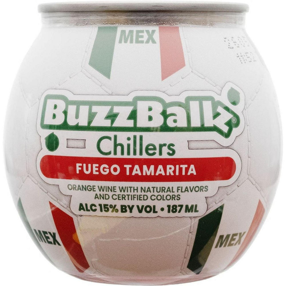 BuzzBallz Fuego Tamarita Chiller, 187 mL