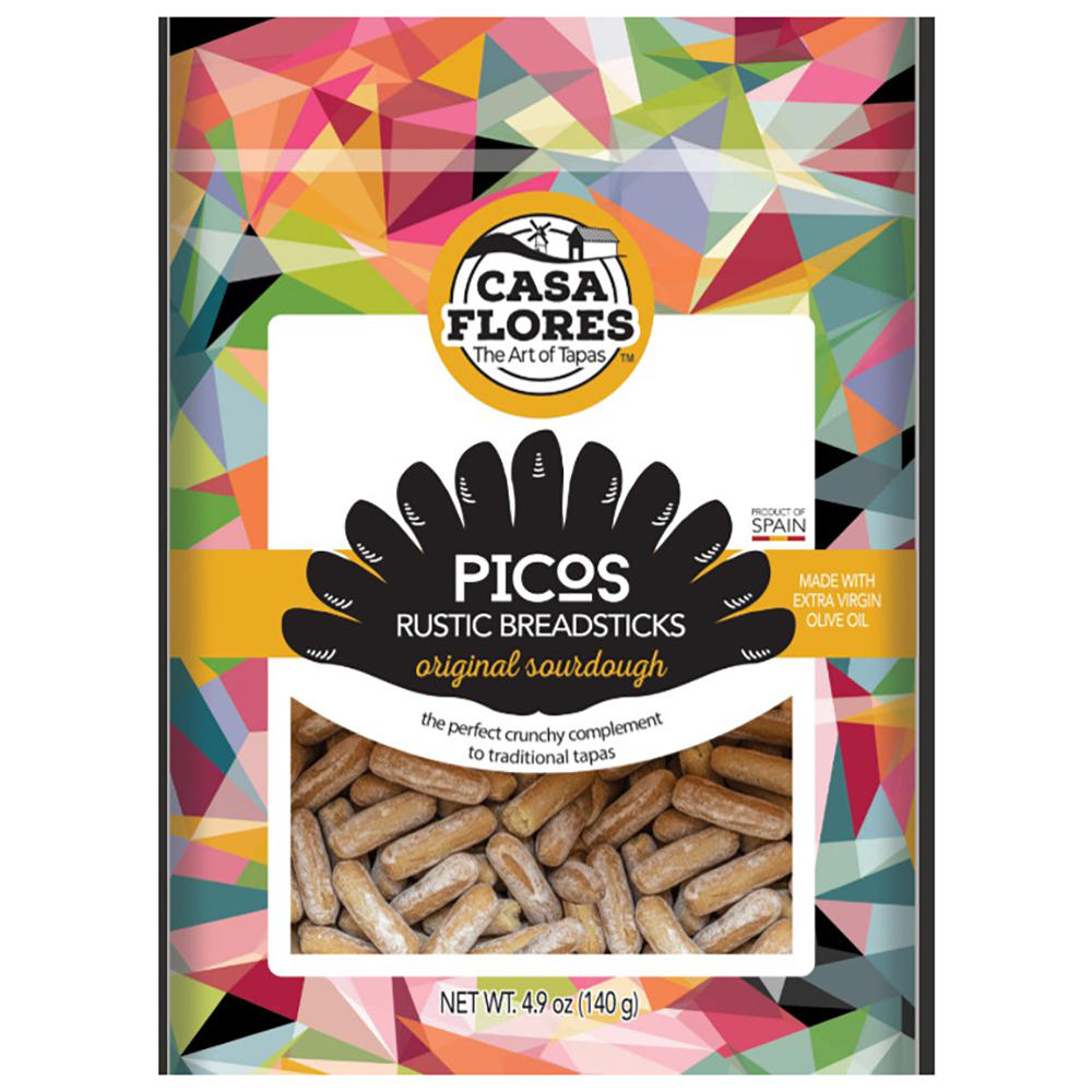 Casa Flores Picos Rustic Original Sourdough Breadsticks, 4.9 oz