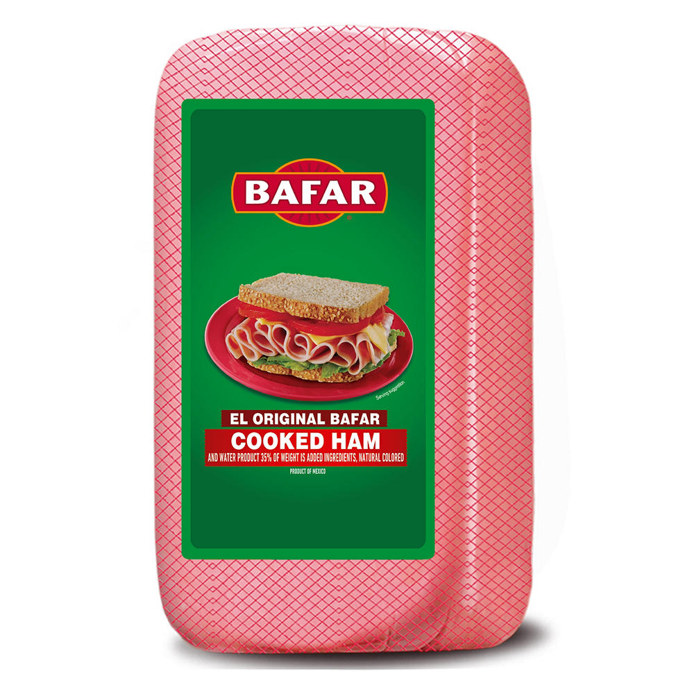 Bafar Original Cooked Ham, Custom Sliced, lb