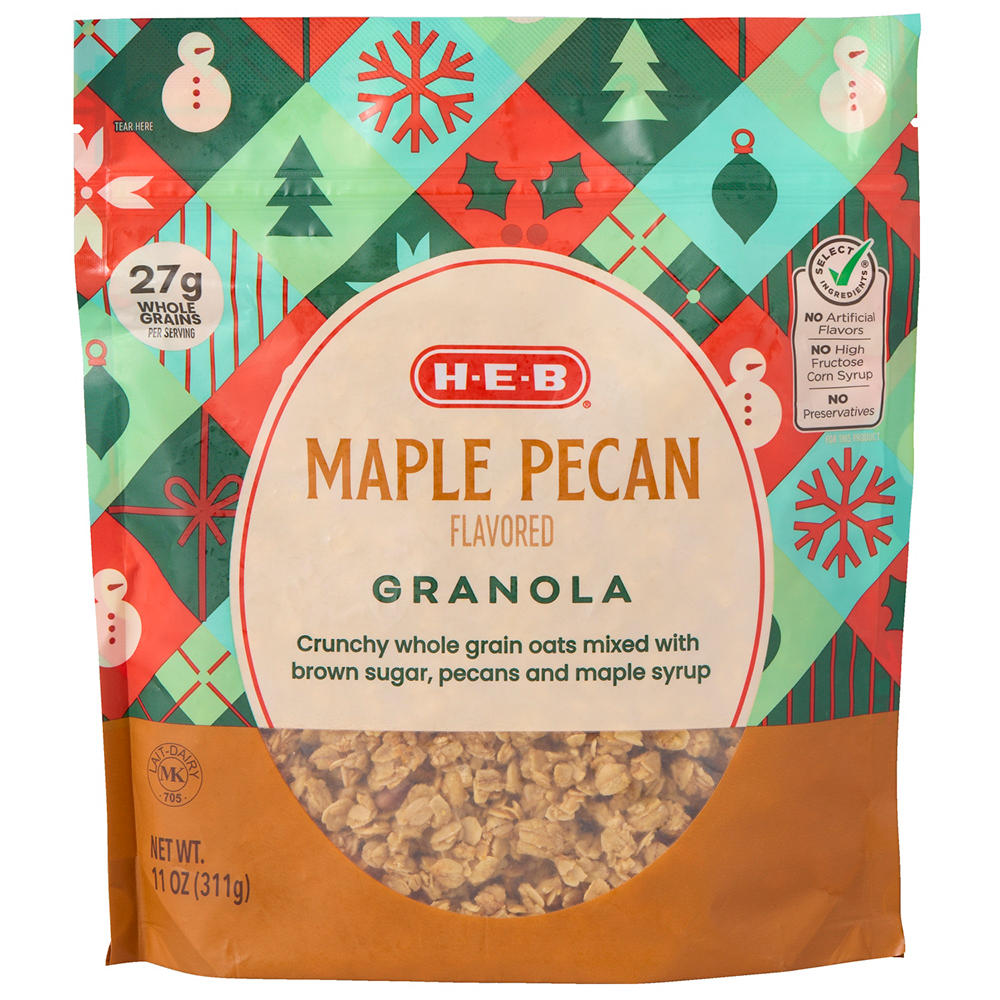 H-E-B Maple Pecan Granola, 11 oz
