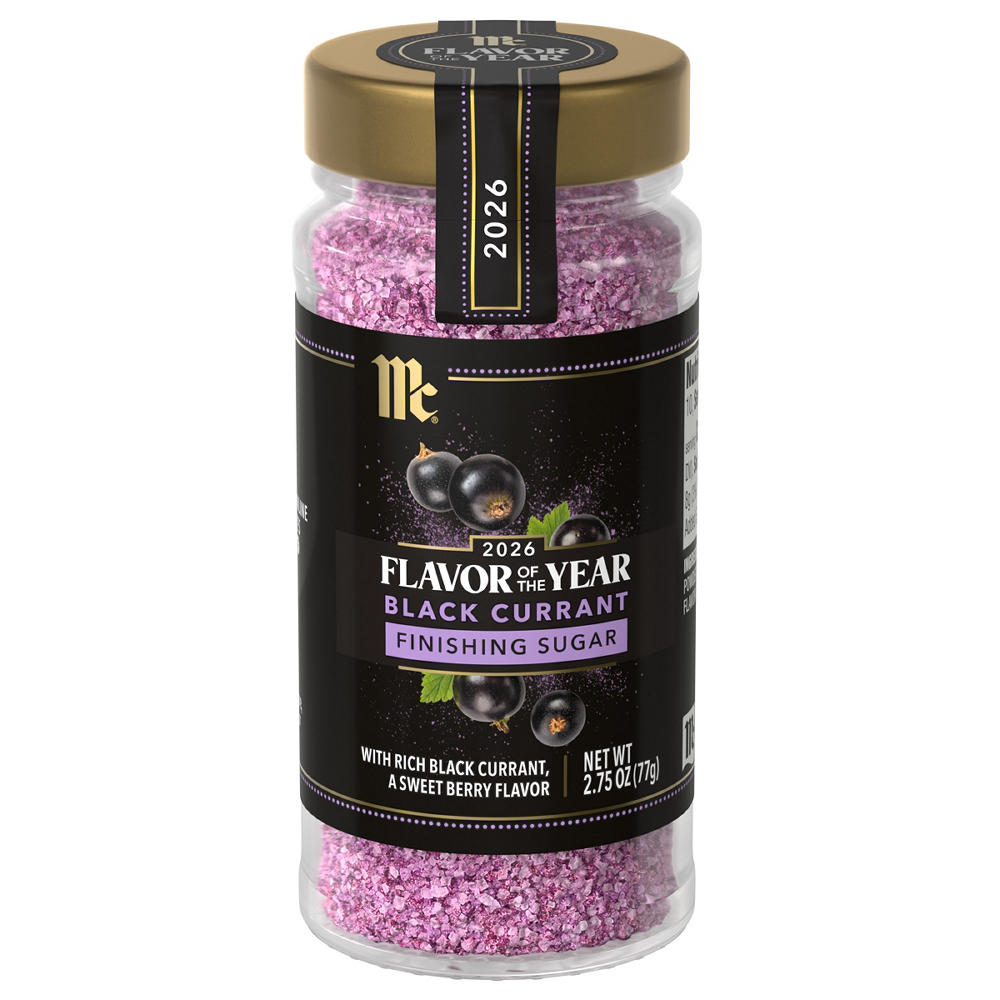 McCormick Flavor Of The Year Black Currant Finishing Sugar, 2.75 oz