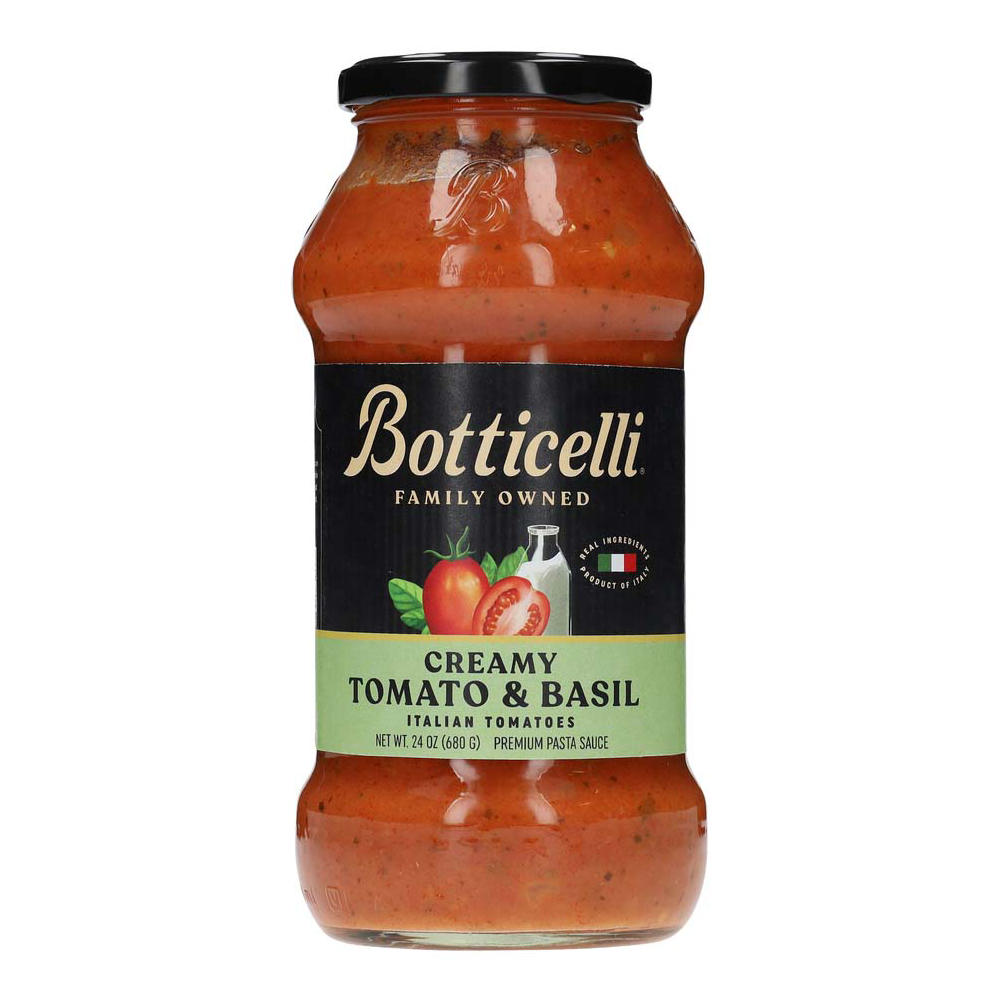 Botticelli Creamy Tomato and Basil Sauce, 24 oz