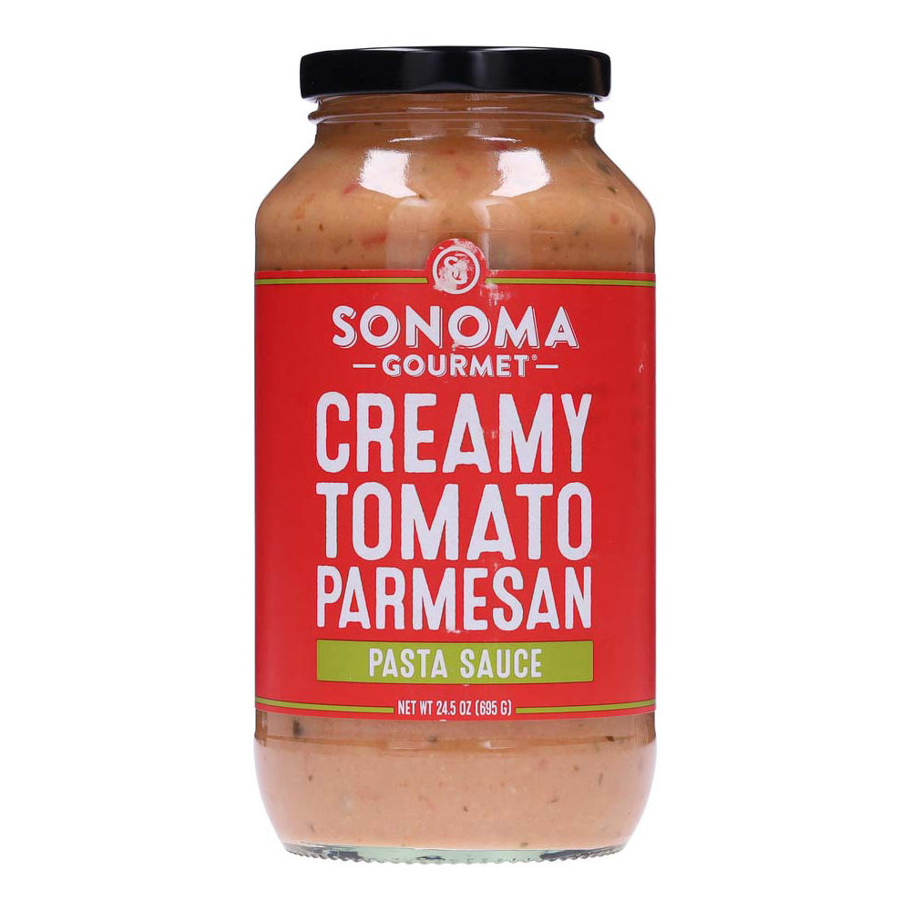 Sonoma Gourmet Creamy Tomato Parmesan Pasta Sauce, 24.5 oz