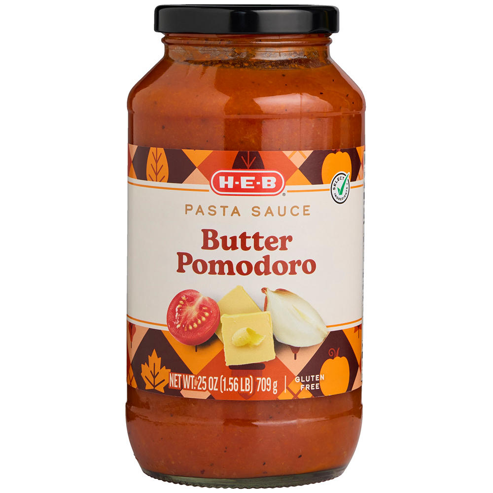 H-E-B Butter Pomodoro Pasta Sauce, 25 oz