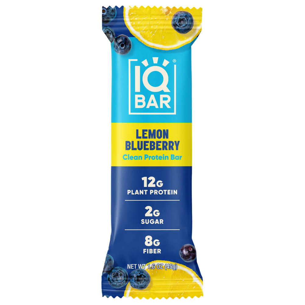 IQBar Lemon Blueberry Protein Bar, 1.6 oz