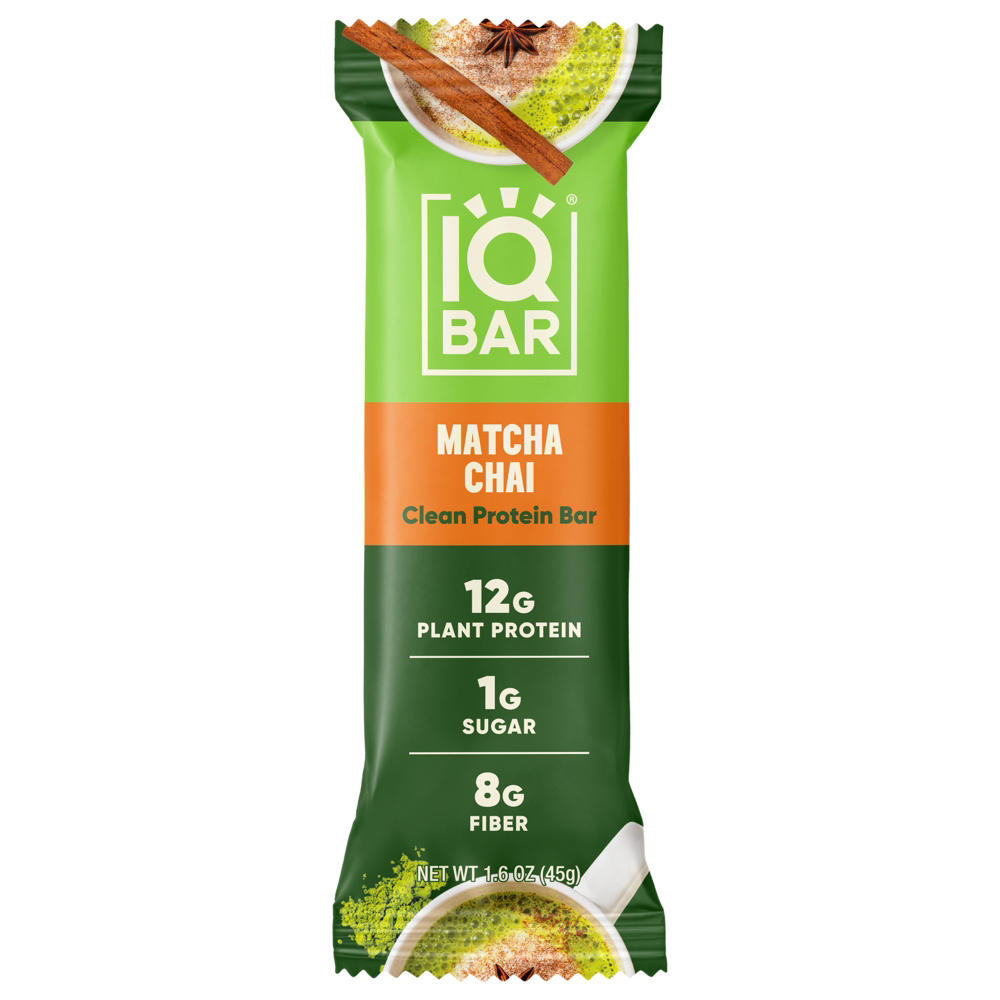 IQBar Matcha Chai Protein Bar, 1.6 oz
