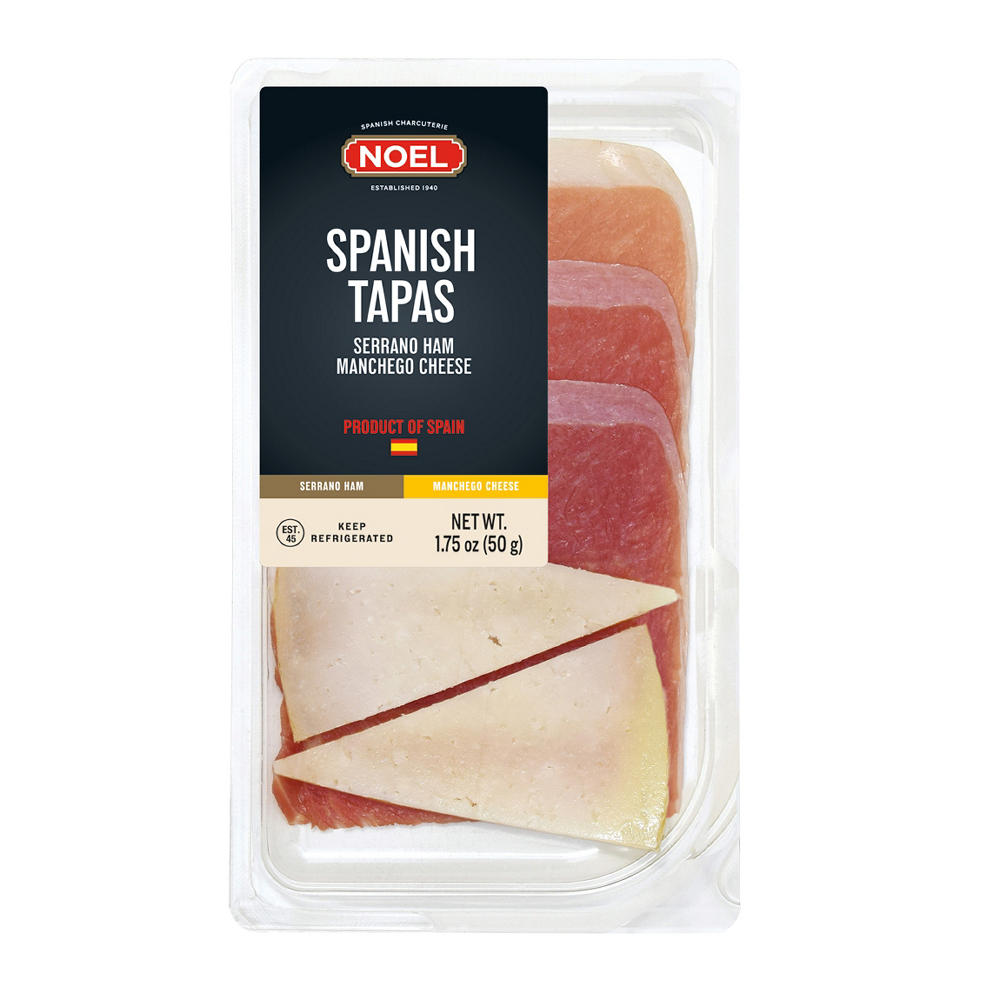 Noel Spanish Tapas - Serrano Ham & Manchego Cheese, 1.75 oz