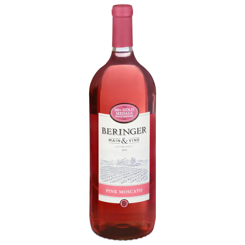 Beringer Main & Vine Pink Moscato, 1.5 L