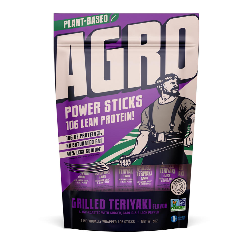 Agro Power Sticks Grilled Teriyaki, 6 ct
