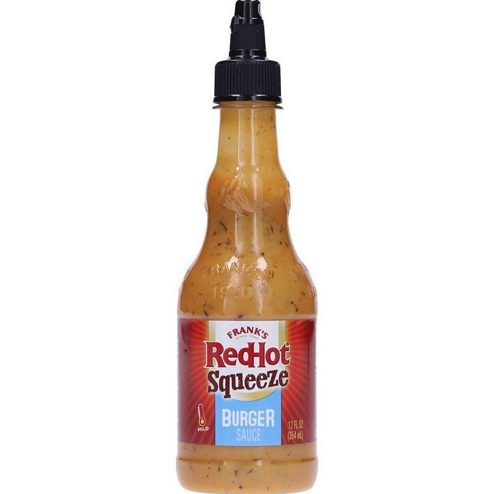 Frank's RedHot Squeeze Burger Sauce, 12 oz
