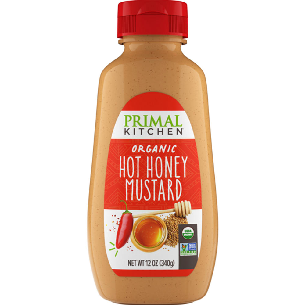 Primal Kitchen Organic Hot Honey Mustard, 12 oz