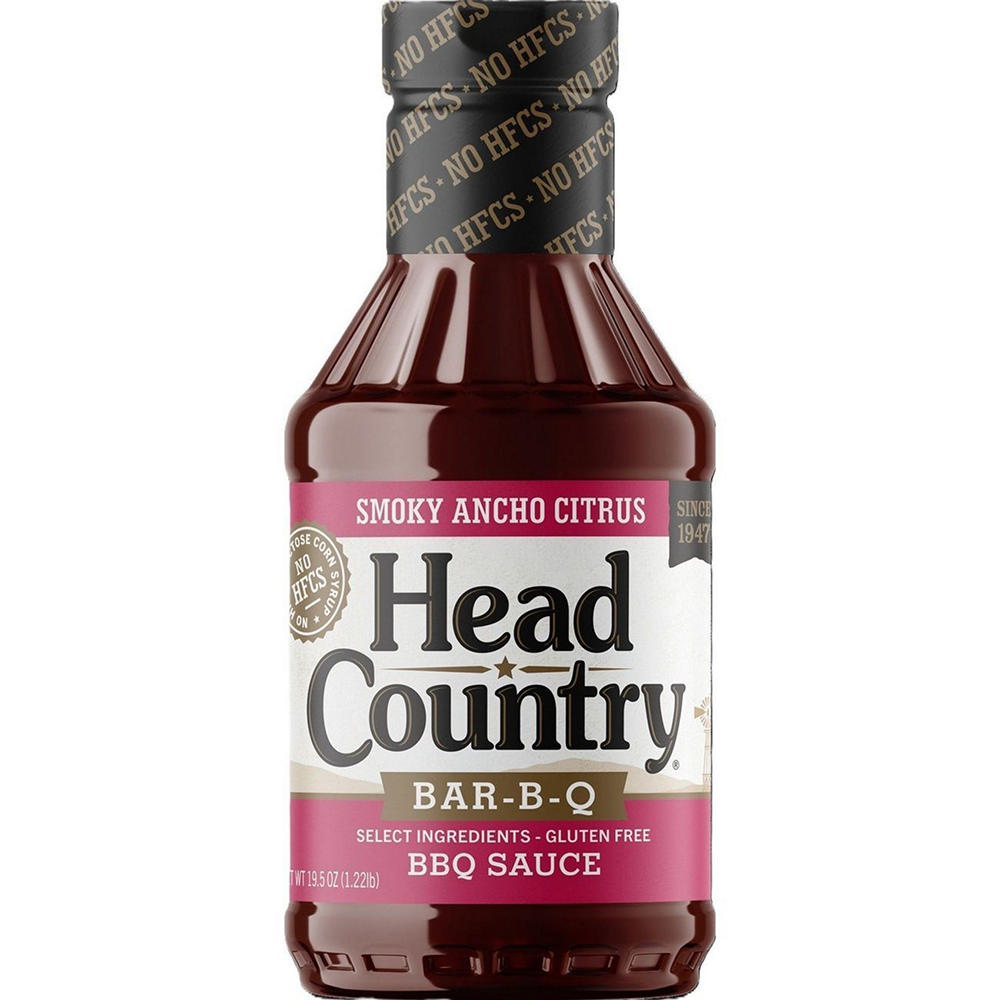 Head Country Smoky Ancho Citrus Bar-B-Q Sauce, 19.5 oz
