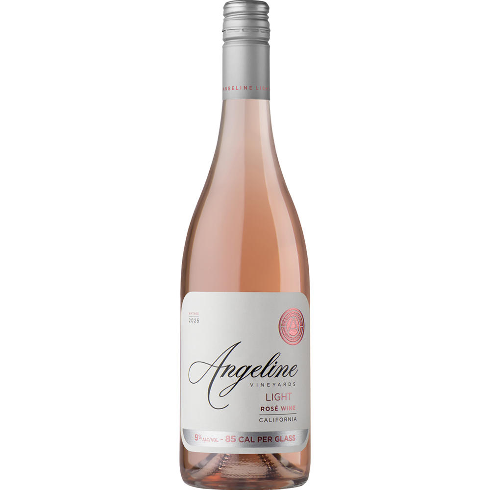 Angeline Vineyards Light Rose Wine, 750 mL