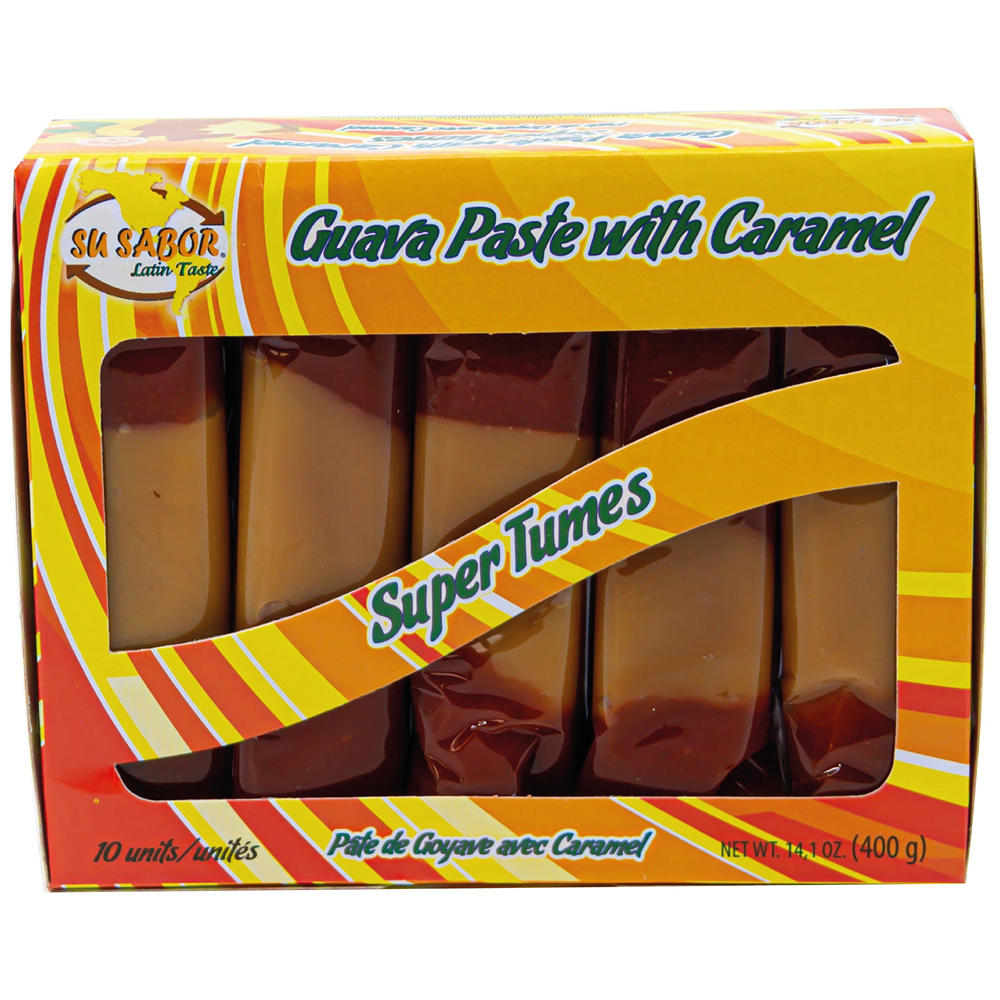 Su Sabor Super Tumes Guava Paste with Caramel, 10 ct