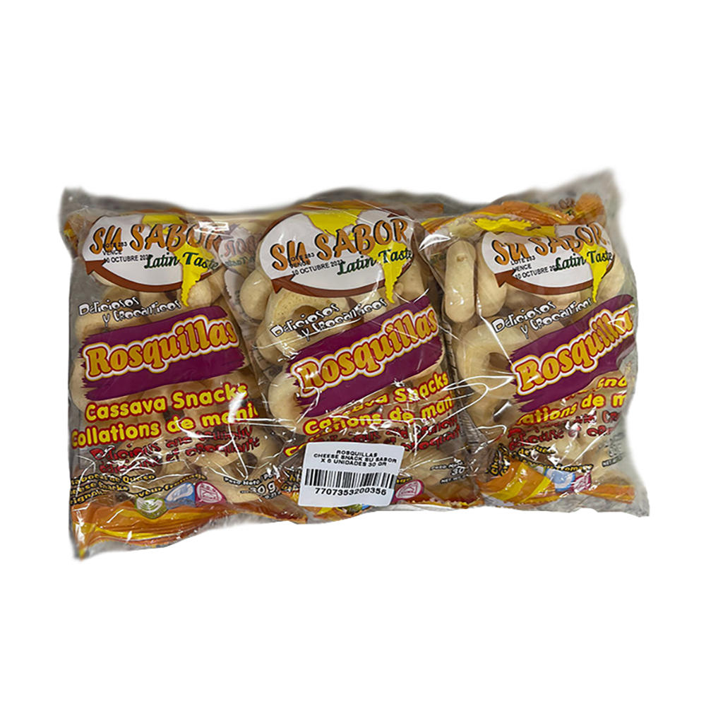 Su Sabor Cheese Rosquillas Cassava Snacks, 6 pk