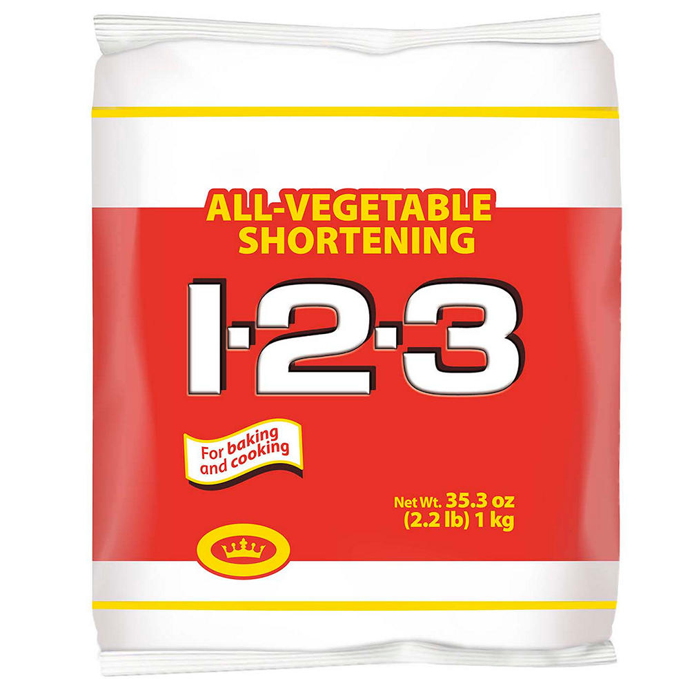 123 All Vegetable Shortening, 35.3 oz