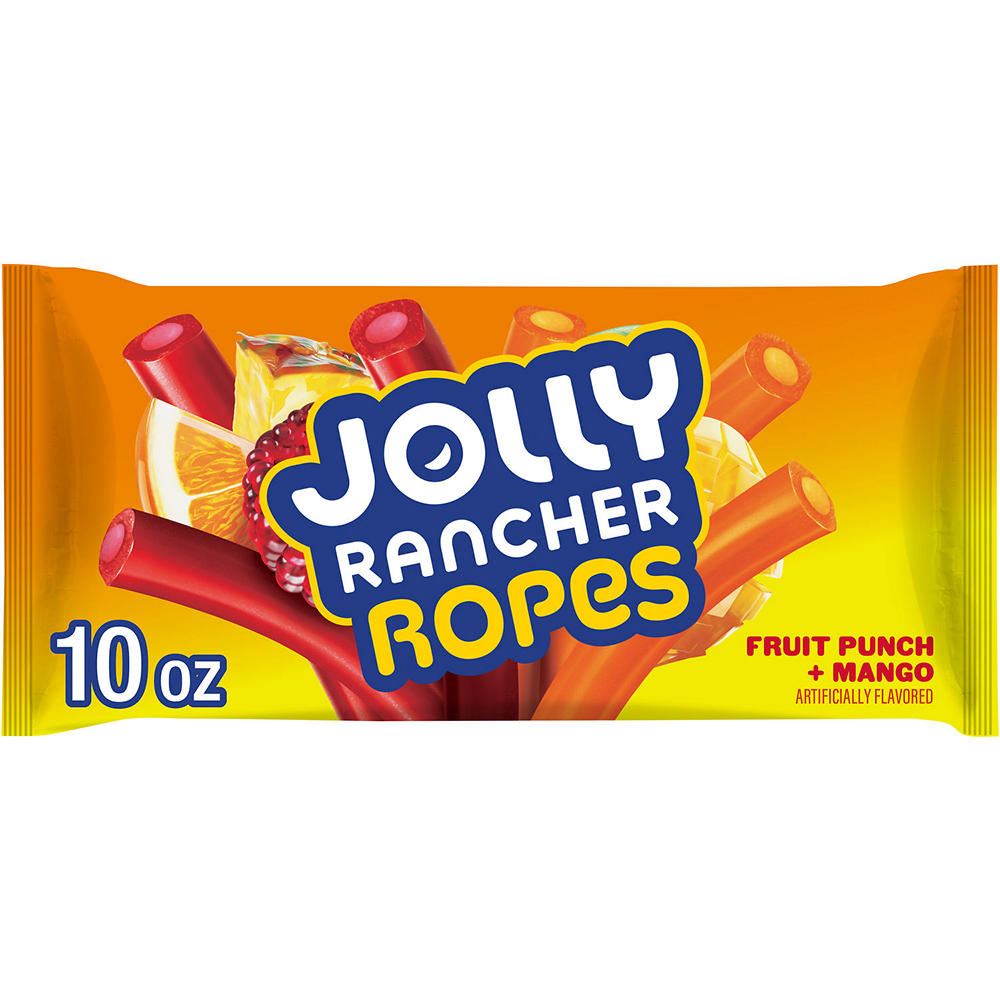 Jolly Rancher Ropes Fruit Punch + Mango, 10 oz