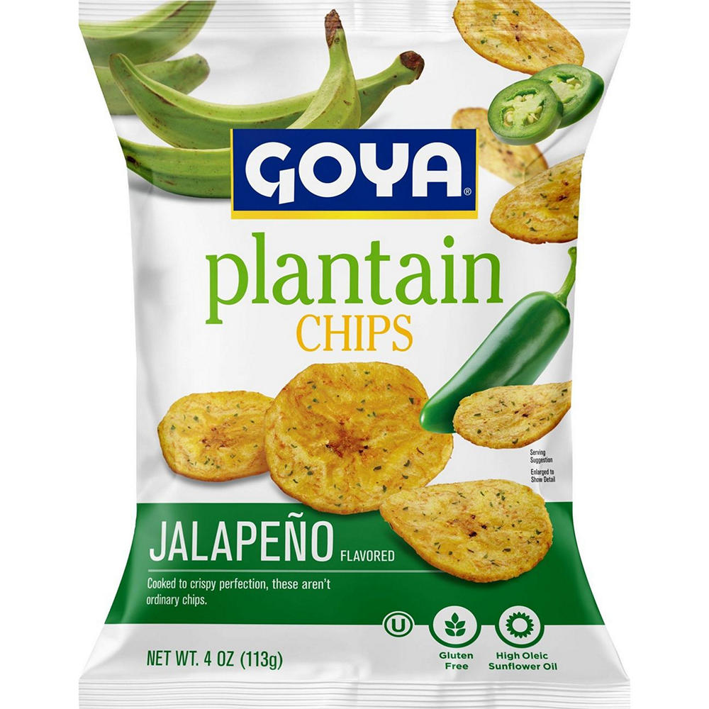 Goya Jalapeño Plantain Chips, 4 oz