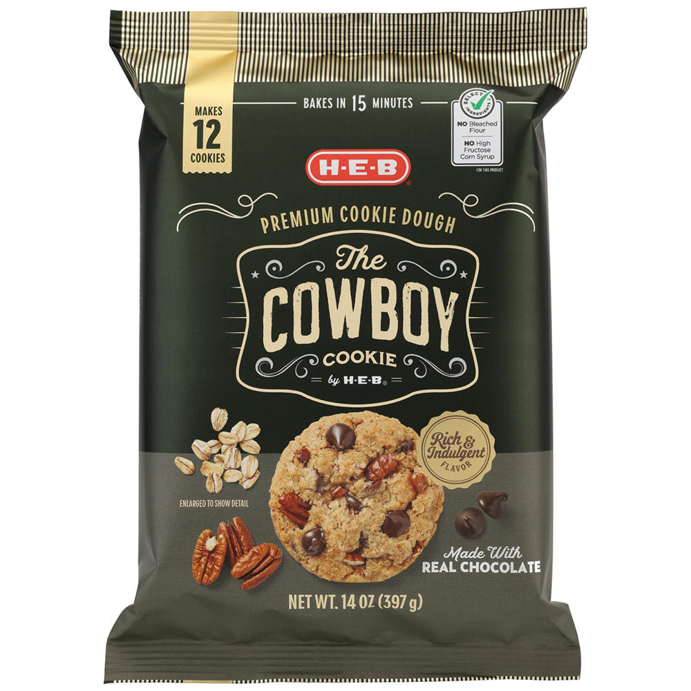 H-E-B Cowboy Cookie Dough, 14 oz