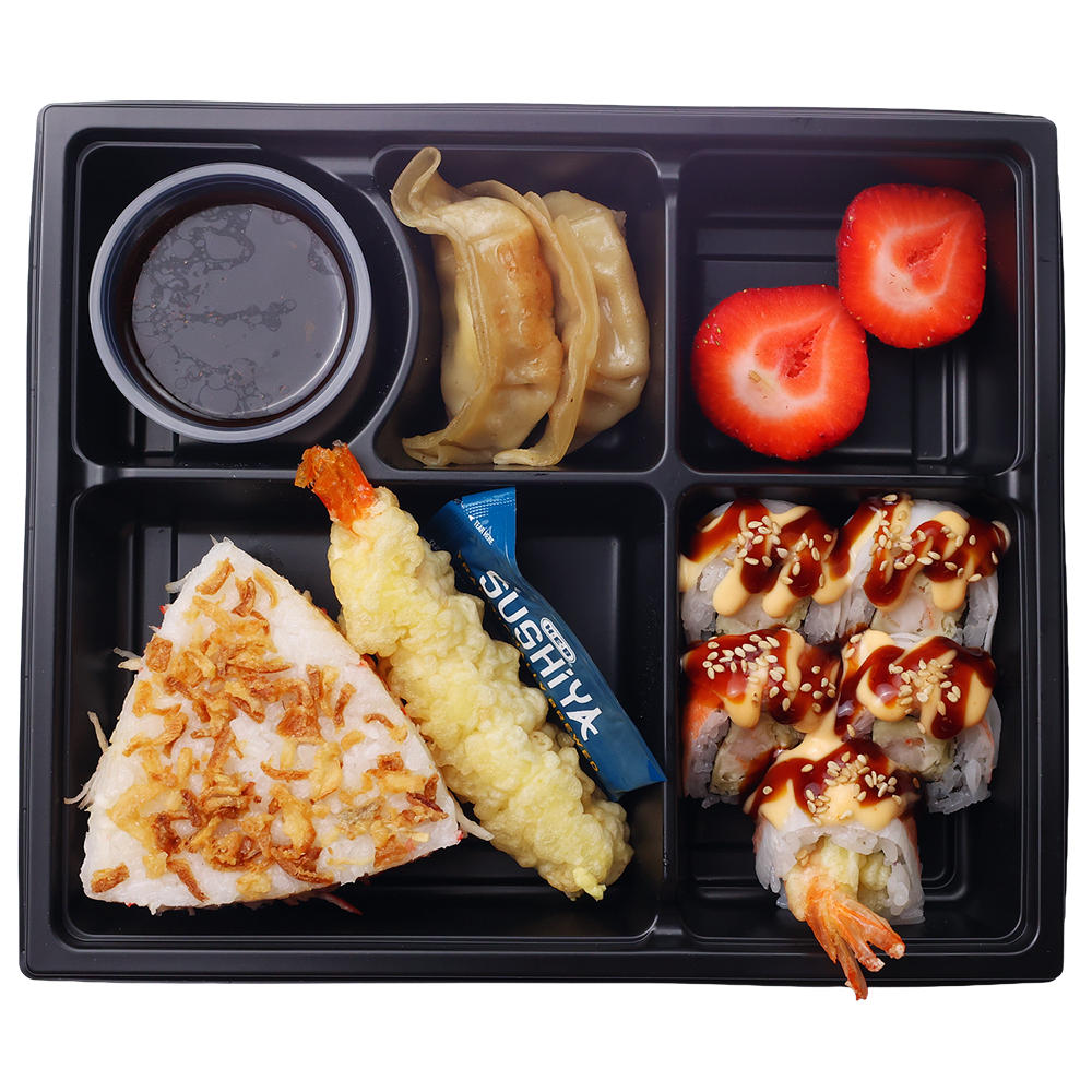 H-E-B Sushiya Big Hits Bento Box, 14.05 oz
