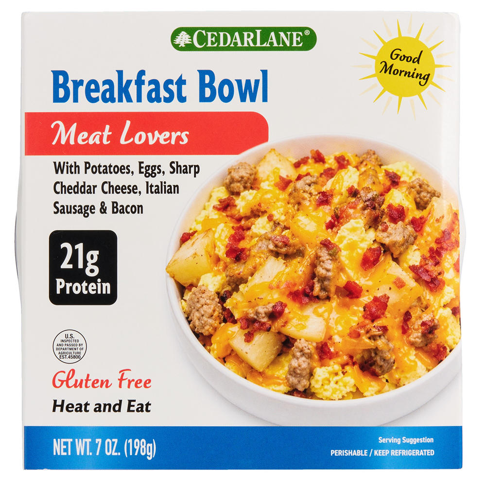 Cedarlane Meat Lovers Breakfast Bowl, 7 oz