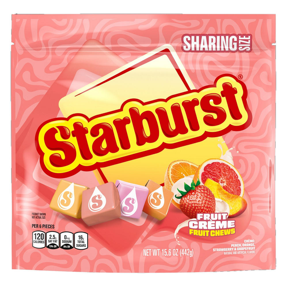 Starburst Fruit Creme Chews - Sharing Size, 15.6 oz