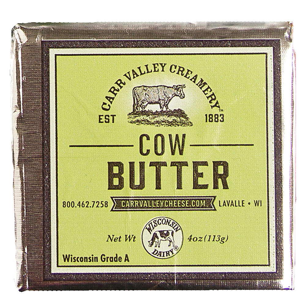 Carr Valley Cheese Cow Butter, 4 oz