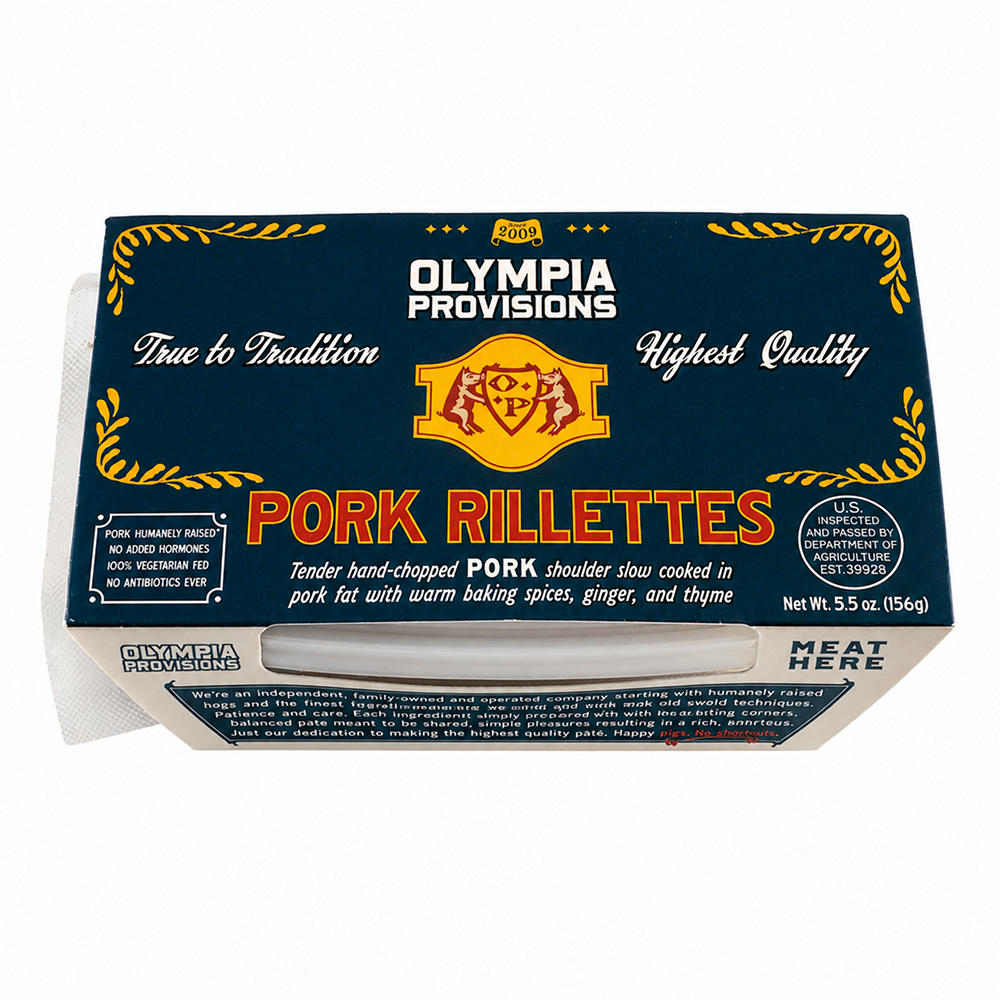 Olympia Provisions Pork Rillettes, 5.5  oz