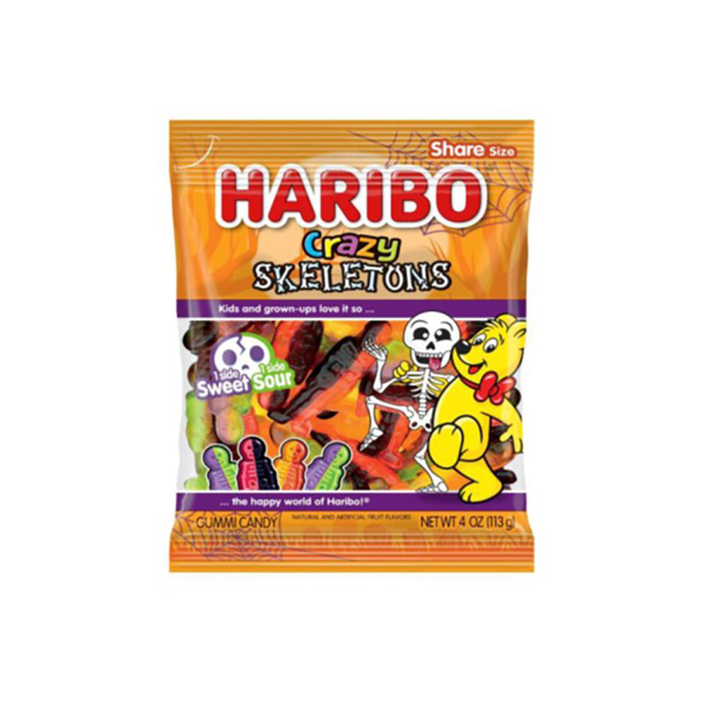 Haribo Crazy Skeletons, 4 oz