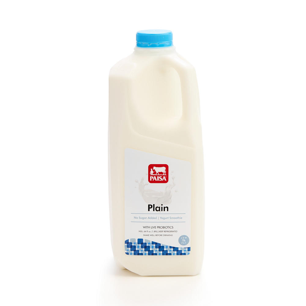 Paisa Yogurt Smoothie - Plain, 64 oz