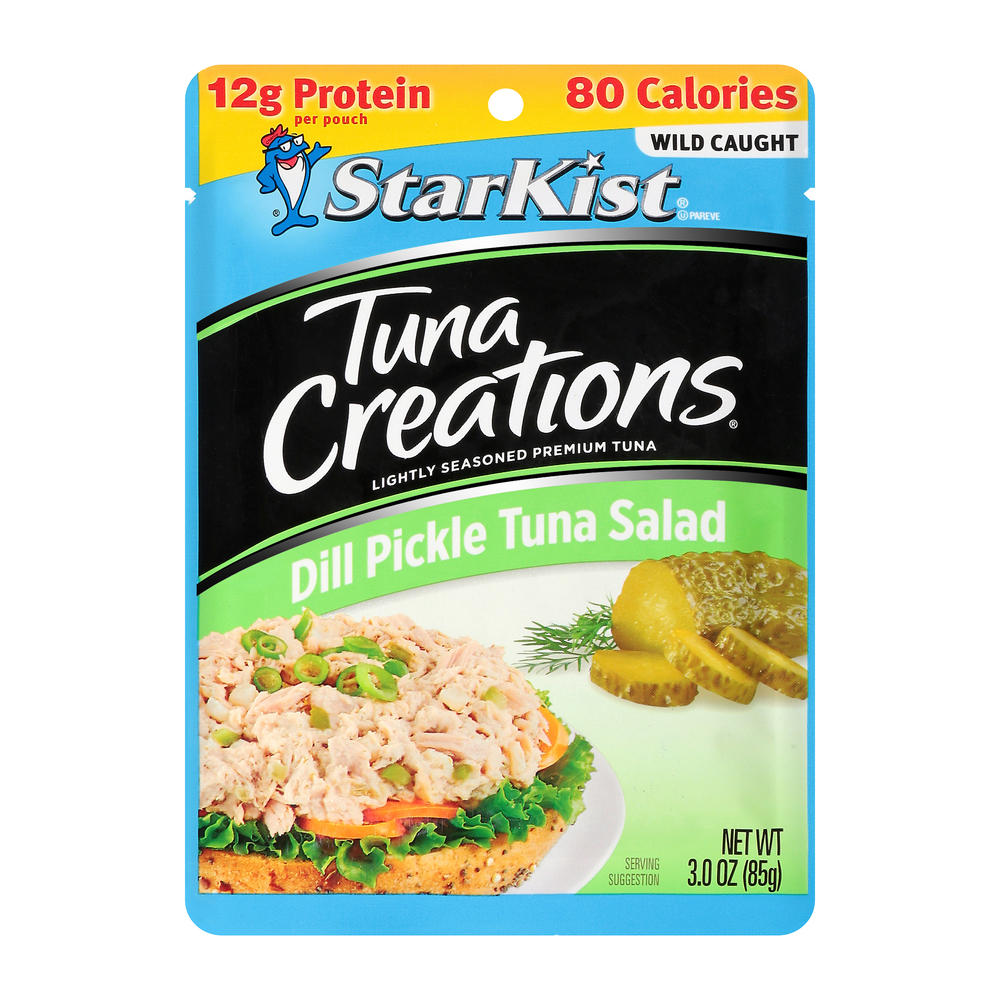 StarKist Tuna Creations Dill Pickle Tuna Salad Pouch, 3 oz