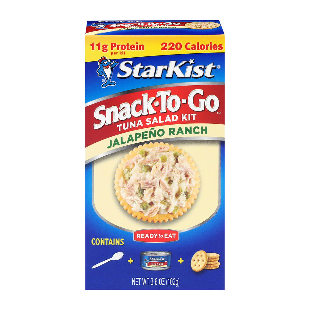 StarKist Snack-To-Go Tuna Salad Kit - Jalapeno Ranch, 3.6 oz