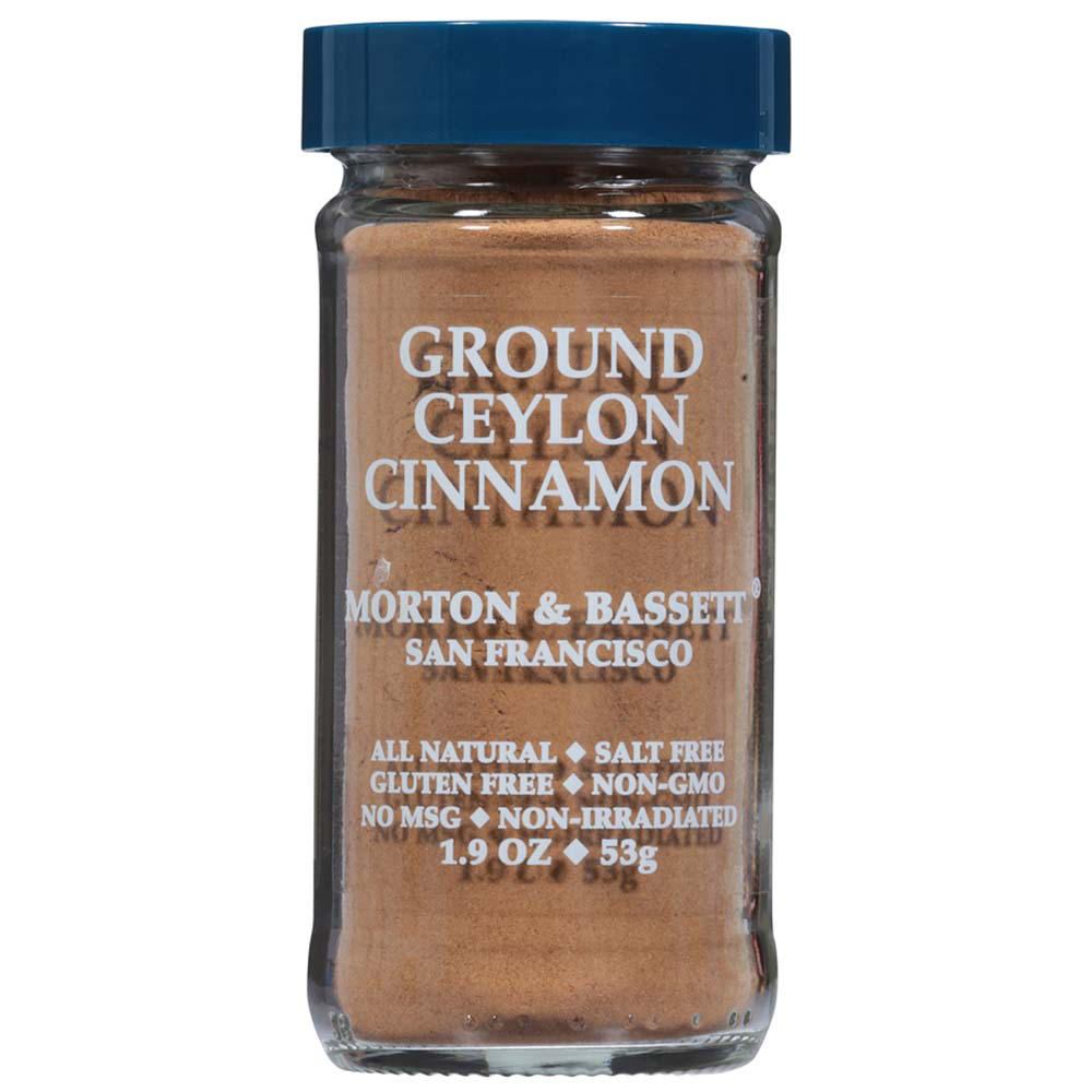 Morton & Bassett Ground Ceylon Cinnamon, 1.9 oz