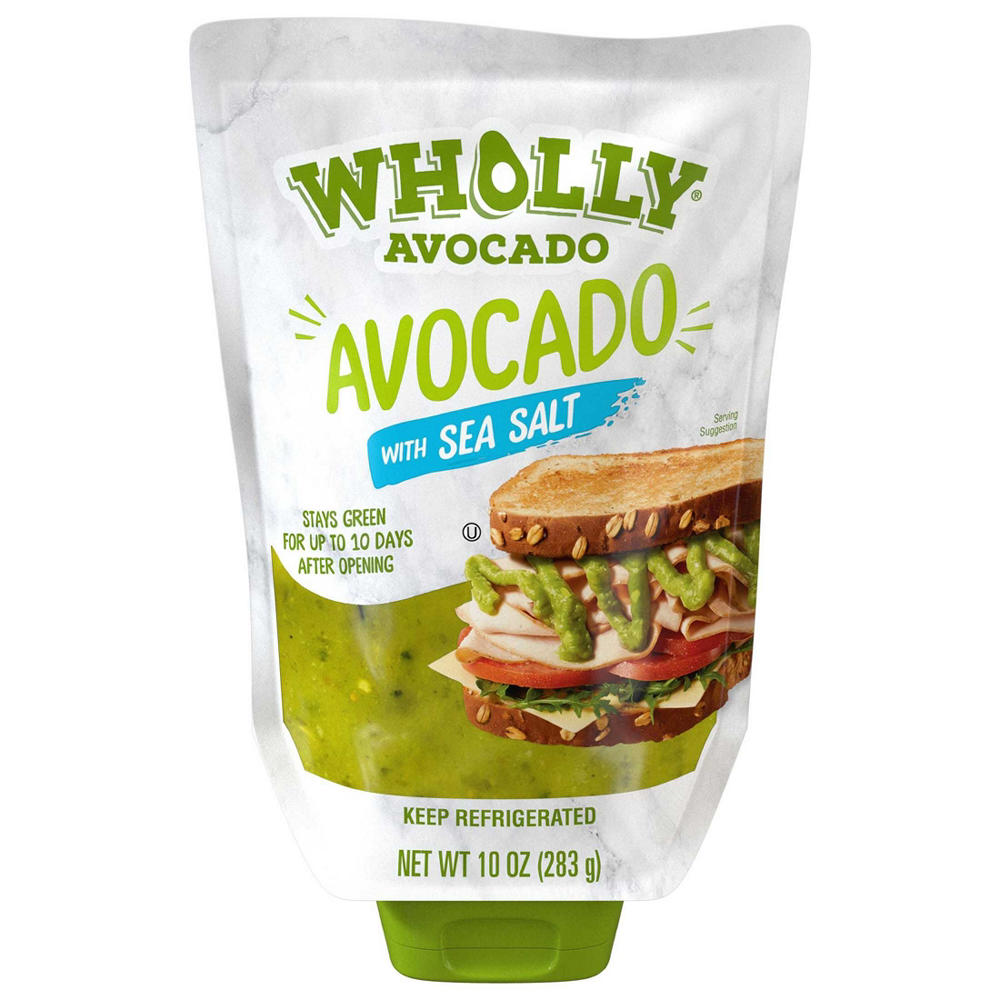 Wholly Avocado Squeeze Bottle - Sea Salt, 10 oz
